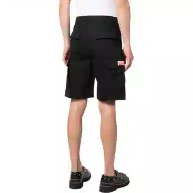 KENZO Button Casual Shorts Black
