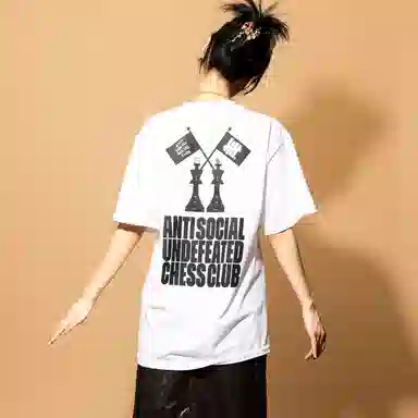 UNDEFEATED x ANTI SOCIAL SOCIAL CLUB logoT