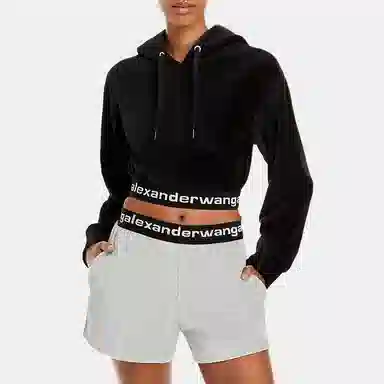 Alexander Wang Hoodie Black