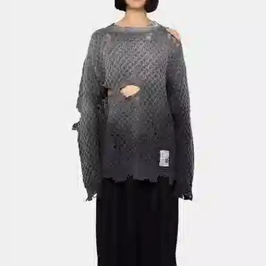 Maison Mihara Yasuhiro FW24 Black Sweater