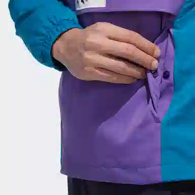 adidas Neo Windbreaker Jacket Purple