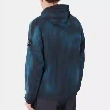 Stone Island Skin Touch Nylon-TC Jacket Blue Mix