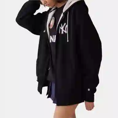 New Era x MLB Yankees Hoodie Black