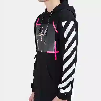 OFF-WHITE Hoodie Black