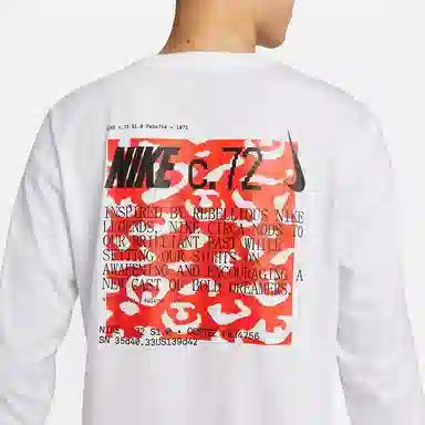 Nike Sportswear Long Sleeve Tee White