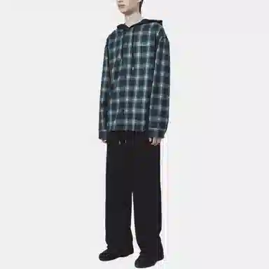 RestRecreation FW25 CHECK HOOD SHIRTS