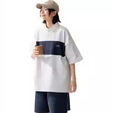 nautica white sail Polo