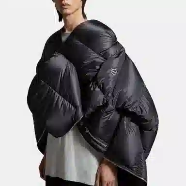 Moncler x Rick Owens FW23 Gimp Black