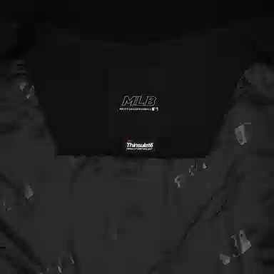 MLB Yankees Logo Zip Baseball Jacket Black