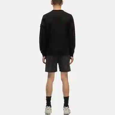 Stone Island SS23 Logo Crewneck Sweatshirt Black