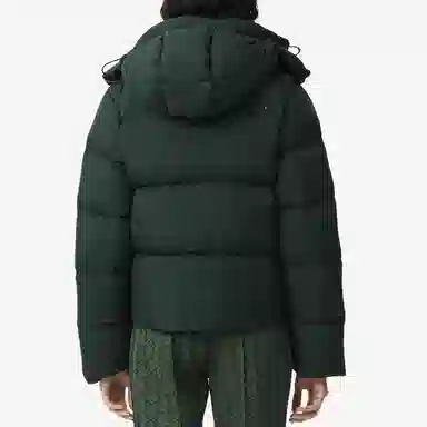 Lacoste Hoodie Cotton Jacket Deep Green