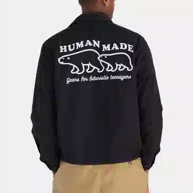 HUMAN MADE Season 26 Flocked Logo Jacket