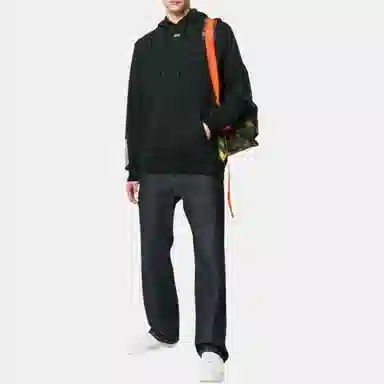 OFF-WHITE Hoodie Black