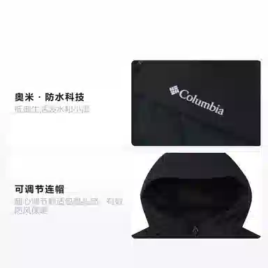 Columbia 650 Loft Hooded Down Jacket Gray