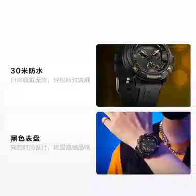 MINISO Three-Eye Six-Needle Multifunction Mechanical Watch