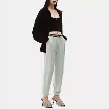 Alexander Wang SS23 Logo Joggers