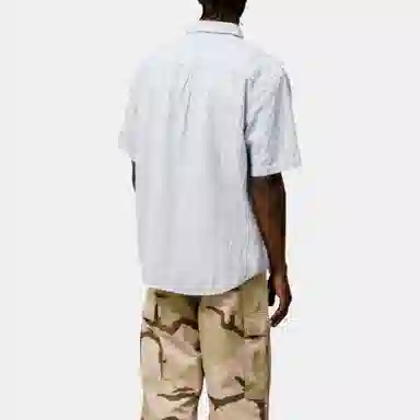 Stussy SS25 Wavy Striped Shirt