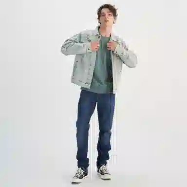 Levi's 502 Taper Zip Jeans