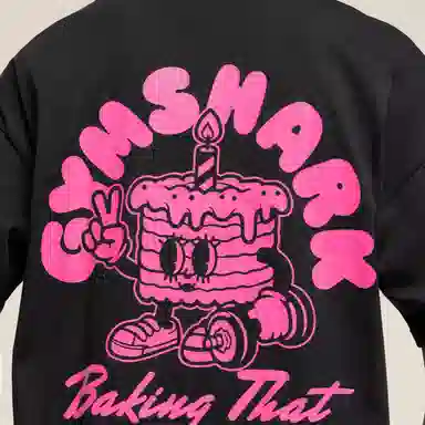 GYMSHARK Baking That Cake Graphic T