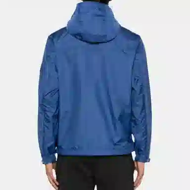 Moncler Hooded Jacket Blue