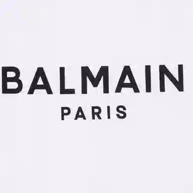 Balmain Kids FW22 White Logo T-Shirt