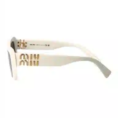Miu Miu Cat Eye Sunglasses White