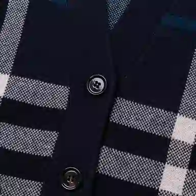 Burberry V-Neck Wool Sweater