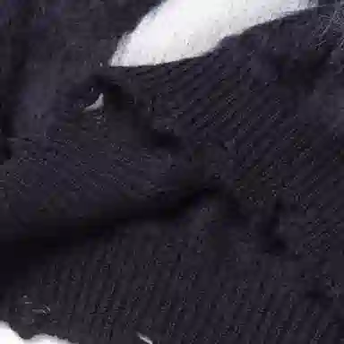 Saint Laurent FW22 Black Cartoon Sweater