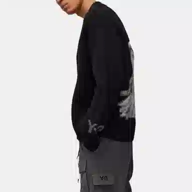 Y-3 Graphic Knit Cardigan