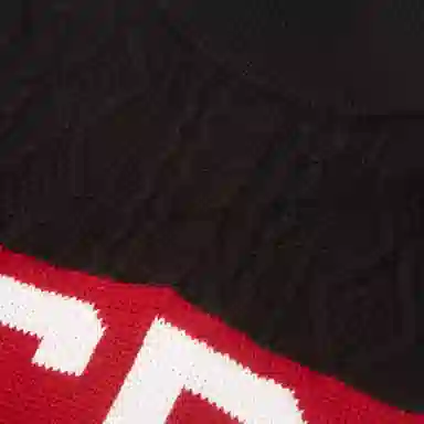 GCDS FW22 Logo Turtleneck Sweater Black