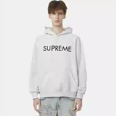 Supreme FW22 Supreme 2022 Week 2 Capital Hooded Sweatshirt Logo