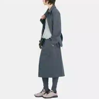 LOW CLASSIC FW25 STRIPE WOOL H-LINE SKIRTS