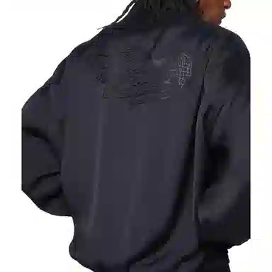 Acne Studios FW24 Zip-Up Logo Jacket Navy