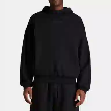 Fear of God Essentials Jet Black Hoodie