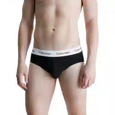 Calvin Klein 3P Hip Brief Black