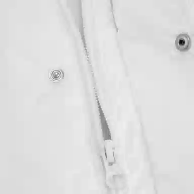 PUMA Logo Print Long Down Jacket White