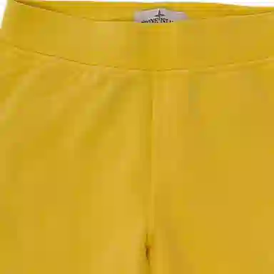 Stone Island Kids Shorts Yellow