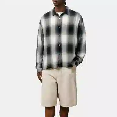 Stussy SS25 LOOSE WEAVE PLAID SHIRT