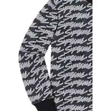 Supreme SS19 Signature Script Logo LS Pocket Tee