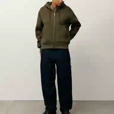 Stussy FW25 FW25 BONDED SHERPA HOODIE logo