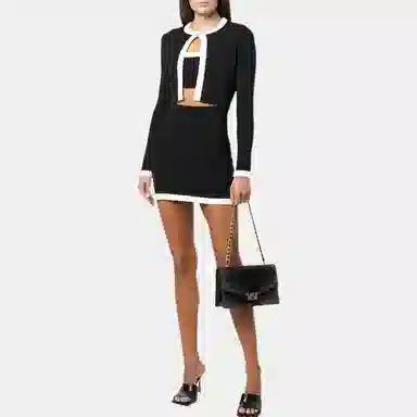 Alexander Wang SS22 Logo Cardigan