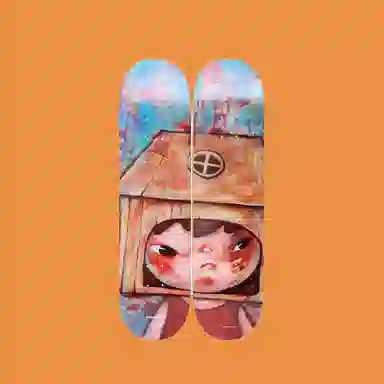 POP MART hirono paper house