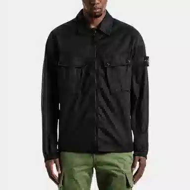 Stone Island FW22 Black Shirt Jacket