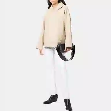 MM6 Maison Margiela Hoodie Beige