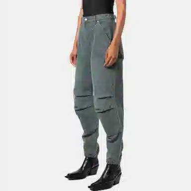 Alexander Wang FW22 Tapered Jeans Khaki