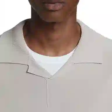 COS Polo Shirt Mole Grey