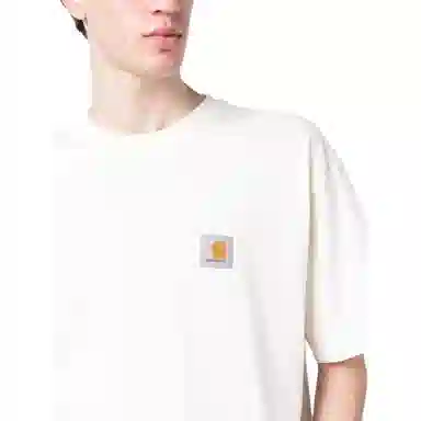 Carhartt WIP SS23 Logo Crewneck T-Shirt White