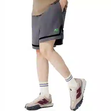 New Balance x nice rice Gradient Logo Shorts