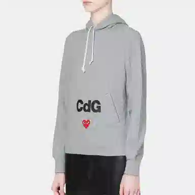 CDG Play x CDG Play Together Hoodie Grey
