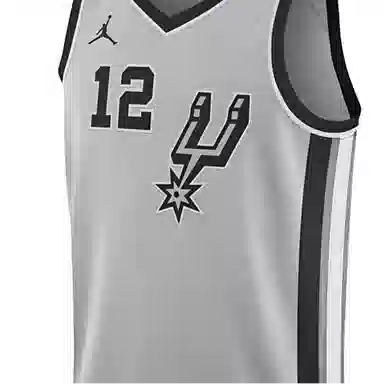 Jordan NBA Fan Edition 20-21 Aldridge 12 Jersey Grey
